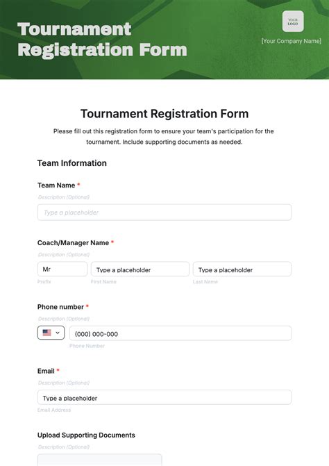 free golf tournament registration form template|Free Online Golf Registration Form Template .
